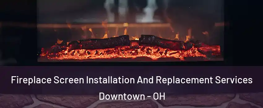 Fireplace Screen Installation And Replacement Services Downtown - OH