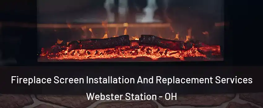 Fireplace Screen Installation And Replacement Services Webster Station - OH