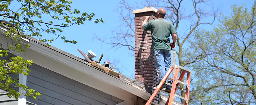 Vinyl and PVC Chimney Flashing Installation in Kittyhawk, OH